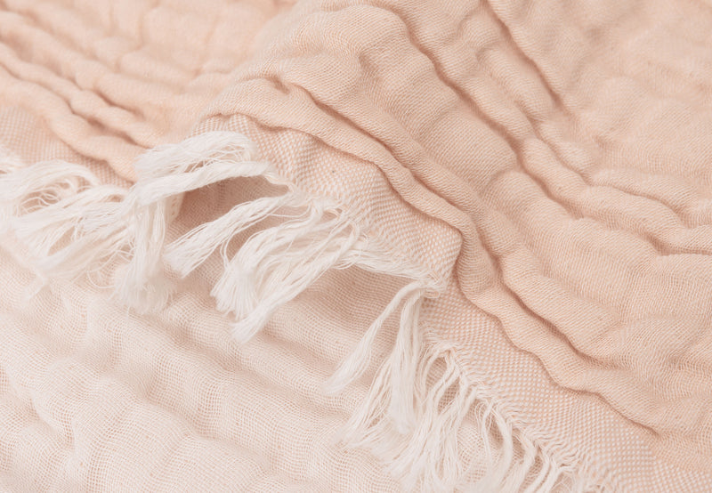 MUSLIN FRINGE WILD ROSE - CUSTOMIZABLE