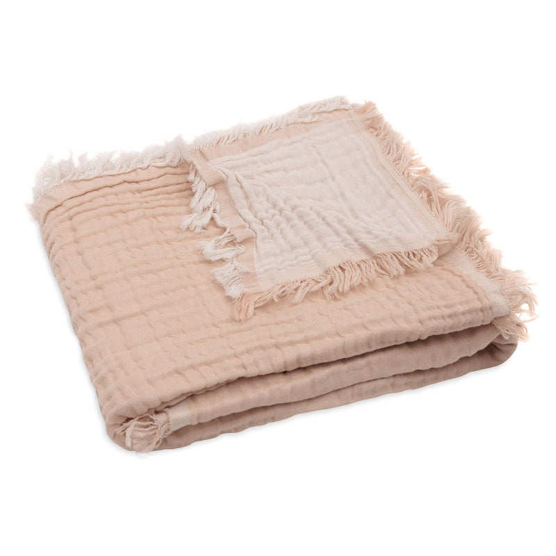 MUSLIN FRINGE WILD ROSE - CUSTOMIZABLE