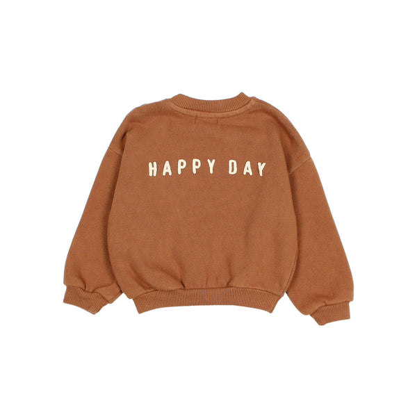 BÚHO OFT FLEECE SWEATSHIRT TOFFEE