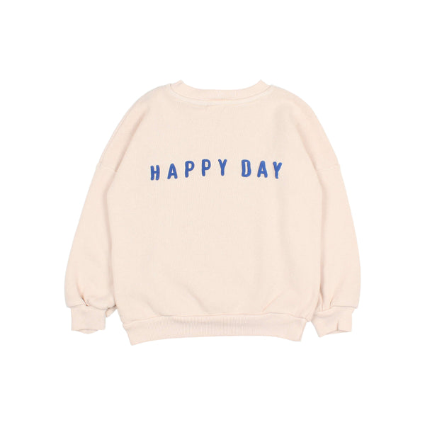 BÚHO SOFT FLEECE SWEATSHIRT CREAM PINK