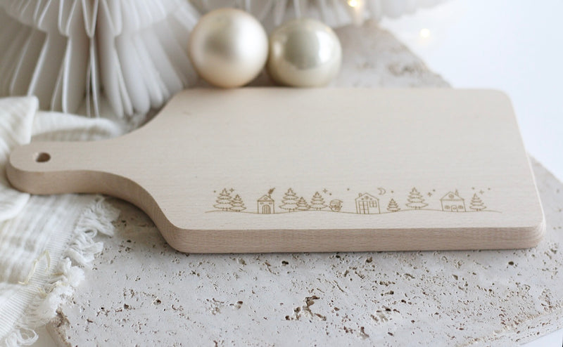 SERVEER - / SNIJPLANKJE - KERSTVERSIE