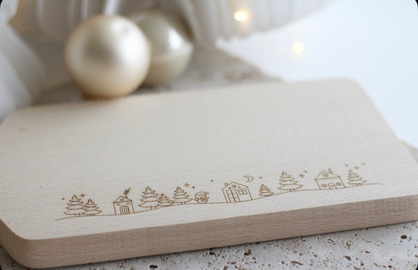 SERVEER - / SNIJPLANKJE - KERSTVERSIE