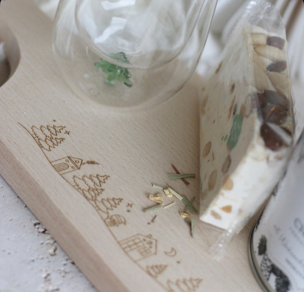 SERVEER - / SNIJPLANKJE - KERSTVERSIE