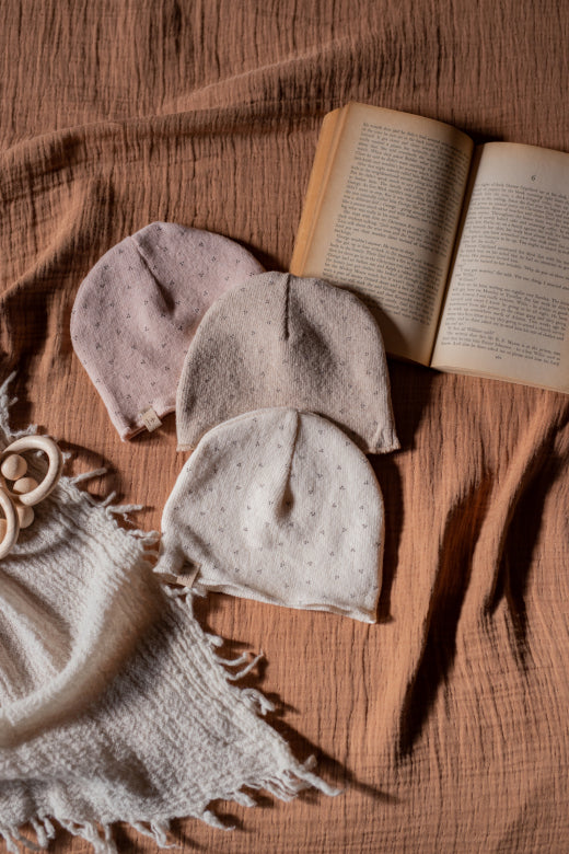 RECYCLED SOFT PRINTED FLEECE NUDE - INA