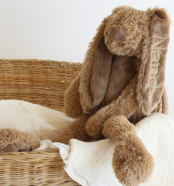 KNUFFEL BUNNY TAUPE - PERSONALISEERBAAR