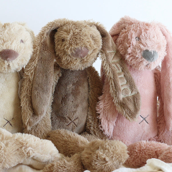 KNUFFEL BUNNY TAUPE - PERSONALISEERBAAR