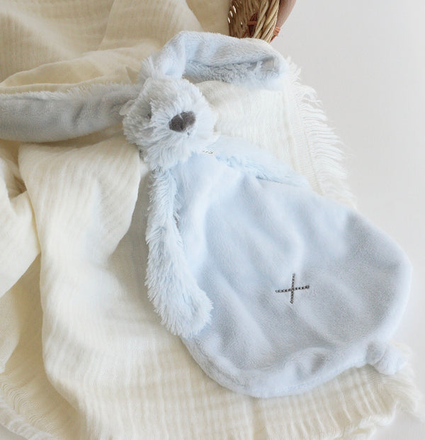 BUNNY SOFT BABY BLUE - PERSONALISEERBAAR