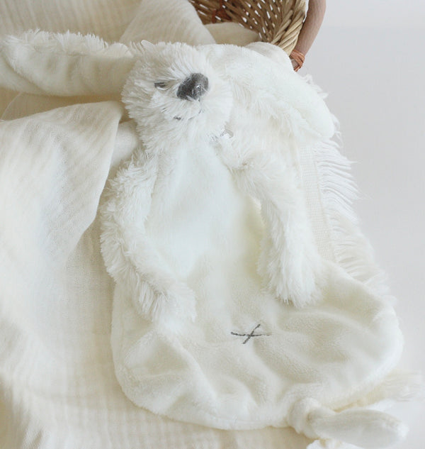 BUNNY SOFT WHITE - PERSONALISEERBAAR