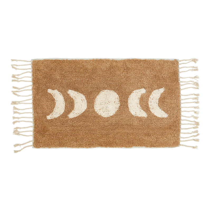 Bath mat - moonphase taupe
