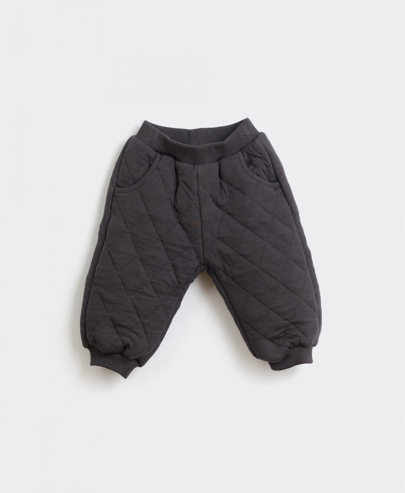 PADDED TROUSERS - BLACK