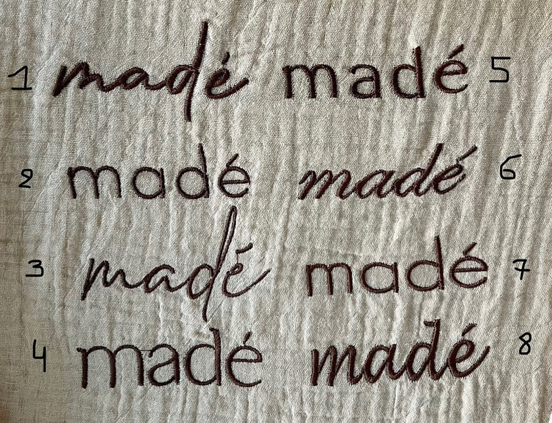 SWADDLE - BEIGE - CUSTOMIZABLE