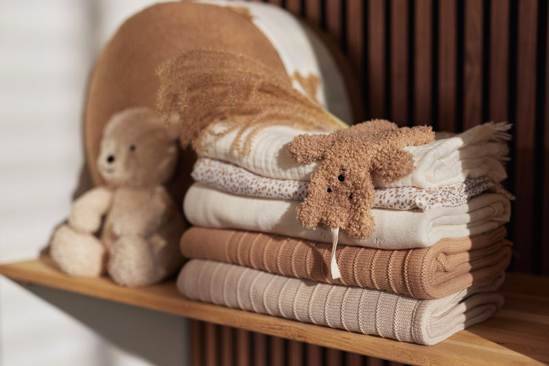Napcloth Teddy Bear - Biscuit